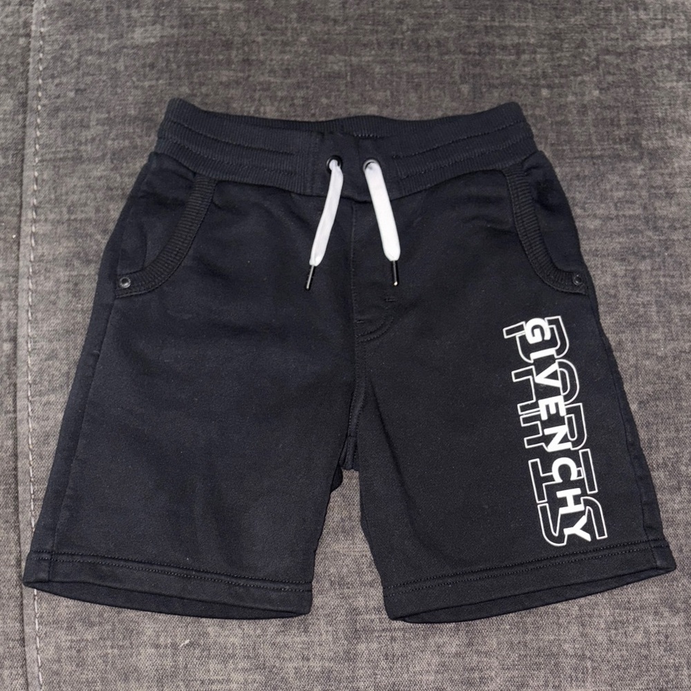 Givenchy Kids Shorts with White logo on the side - Size 6
